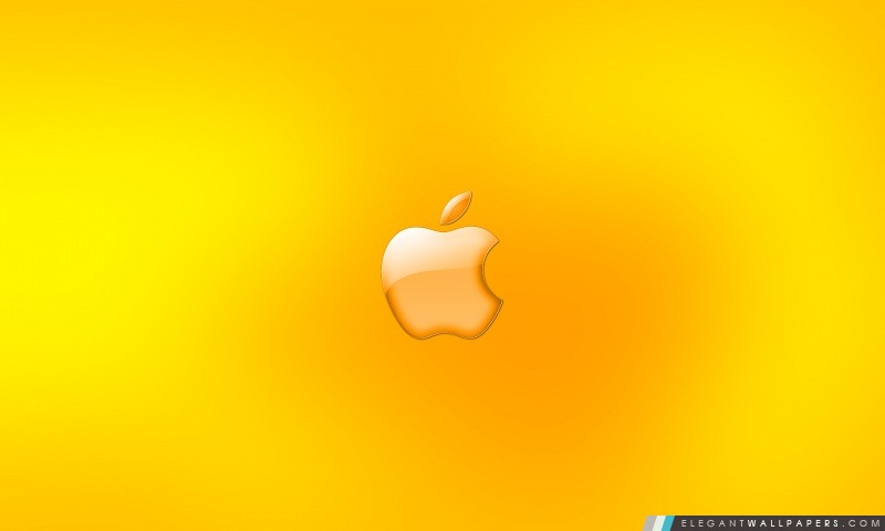Logo d'Apple d'or, Arrière-plans HD à télécharger