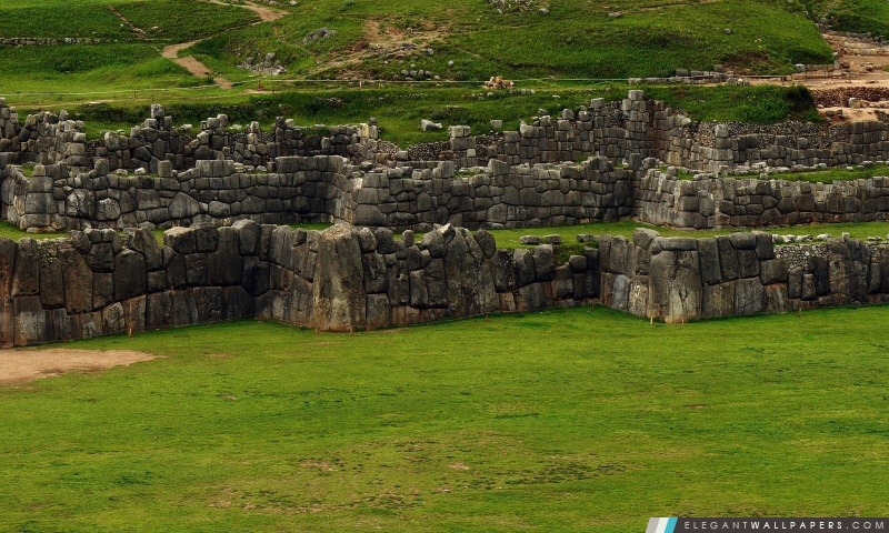 Sacsayhuaman Ruins Pérou, Arrière-plans HD à télécharger