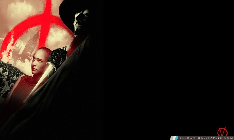 Natalie Portman V pour Vendetta, Arrière-plans HD à télécharger