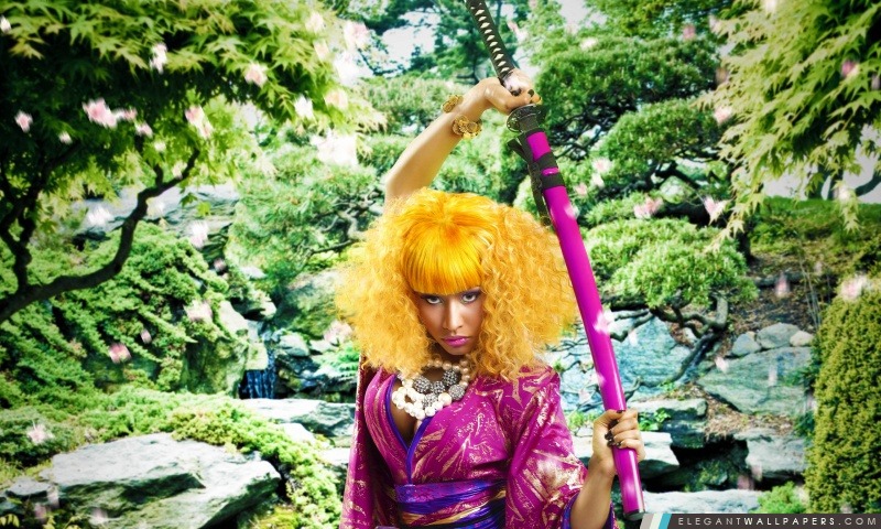 Nicki Minaj Samurai, Arrière-plans HD à télécharger