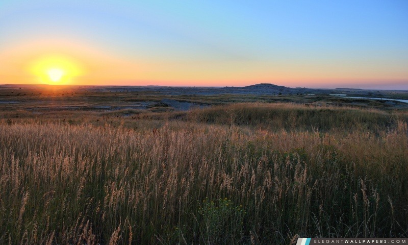 Dakota du Sud Sunrise, Arrière-plans HD à télécharger