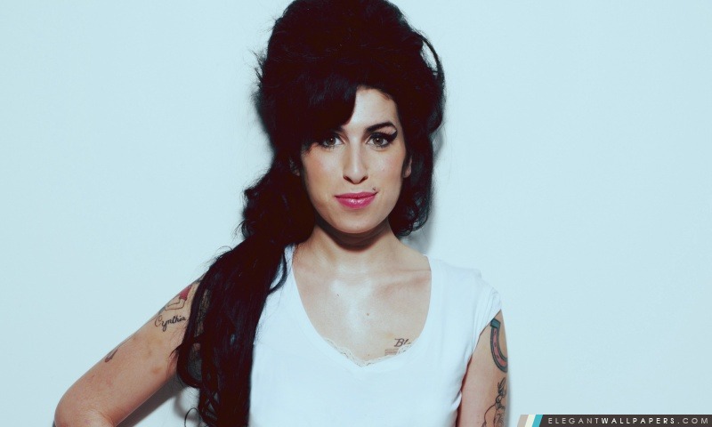 Amy Winehouse Sourire, Arrière-plans HD à télécharger