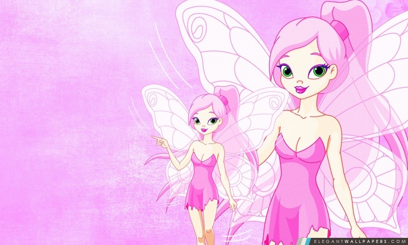 Pink Butterfly, Arrière-plans HD à télécharger