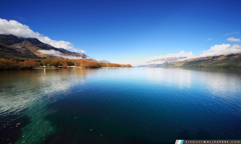 Mountain Lake, automne, Arrière-plans HD à télécharger