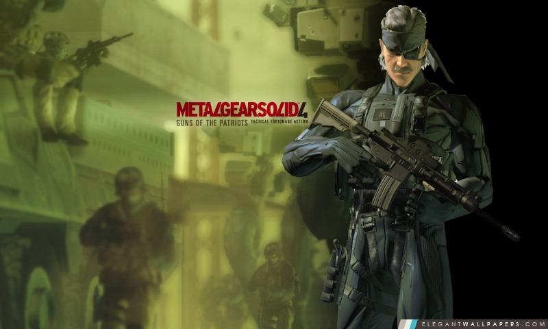 Metal Gear Solide Guns of the Patriots, Arrière-plans HD à télécharger