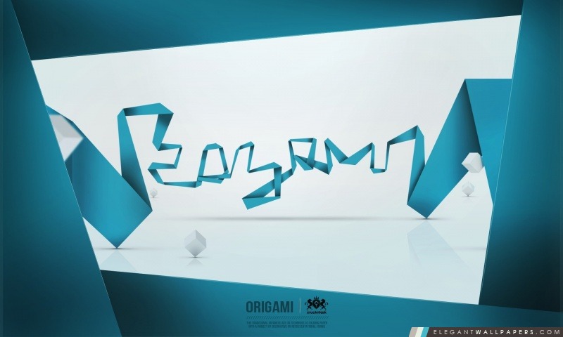 Origami, Arrière-plans HD à télécharger