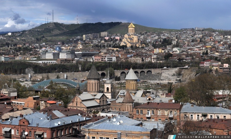 Tbilissi, Arrière-plans HD à télécharger