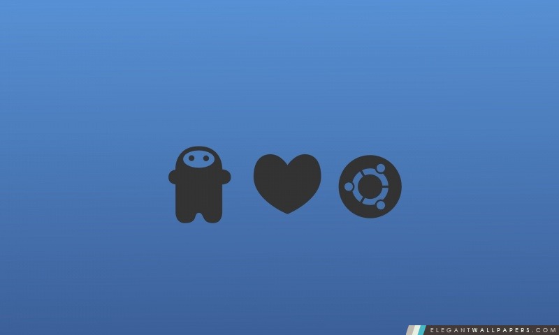 J'aime Ubuntu, Arrière-plans HD à télécharger