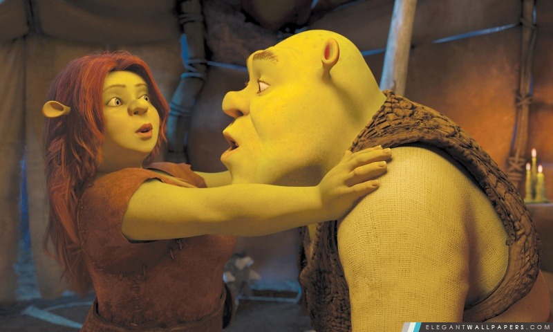 Princesse Fiona et Shrek, Arrière-plans HD à télécharger