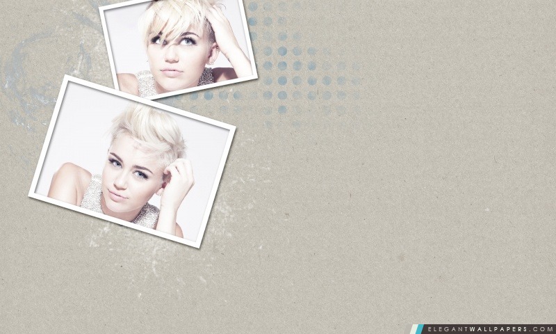 Miley Cyrus nouvelle coupe de cheveux, Arrière-plans HD à télécharger