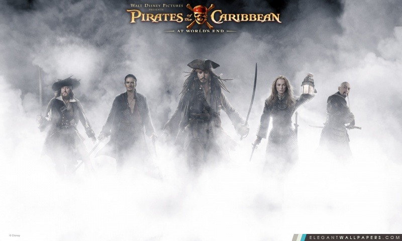Pirates des Caraïbes, jusqu'au bout du monde, Arrière-plans HD à télécharger