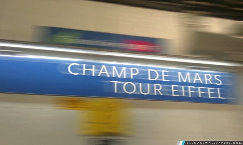 Tour Eiffel Paris métro., Arrière-plans HD à télécharger