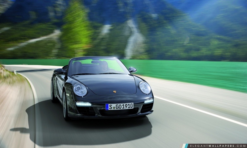 Porsche 911 Black Edition 2011, Arrière-plans HD à télécharger