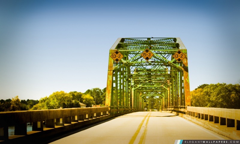 Coosa River Bridge, Alabama, Arrière-plans HD à télécharger