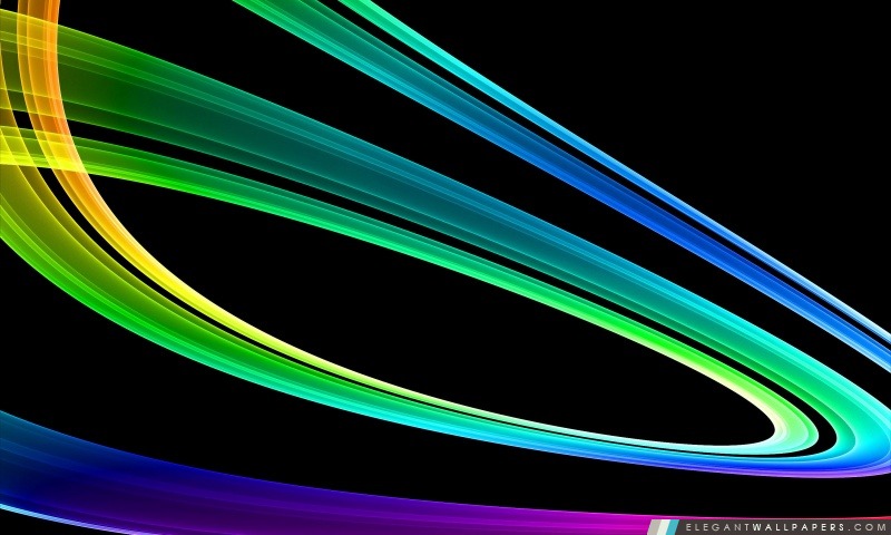 Rainbow lignes, Arrière-plans HD à télécharger