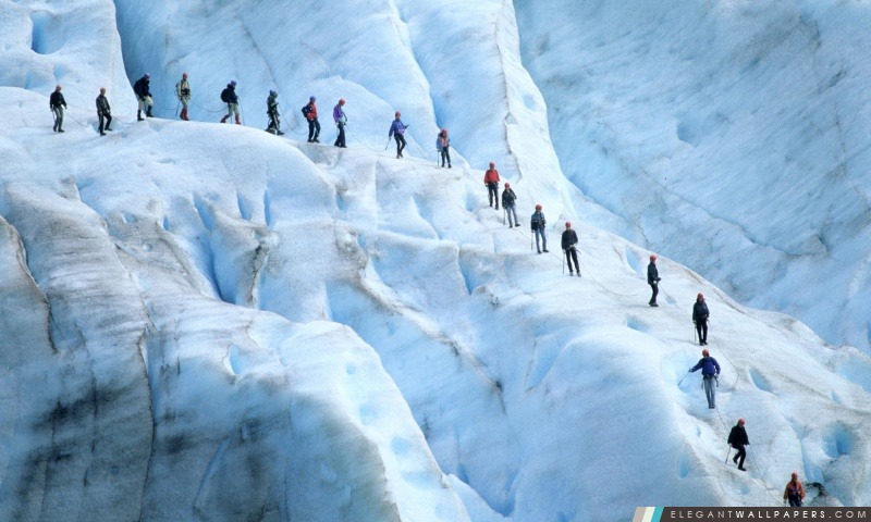 Glacier Norvège, Arrière-plans HD à télécharger