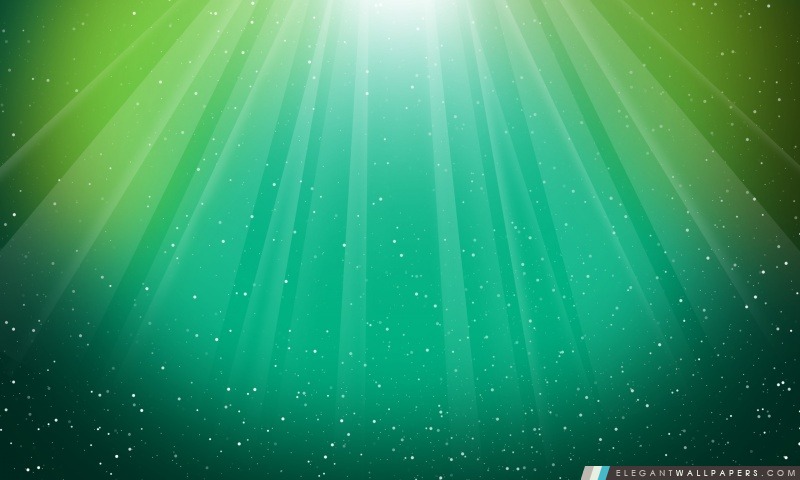 Vert Aurora Burst, Arrière-plans HD à télécharger