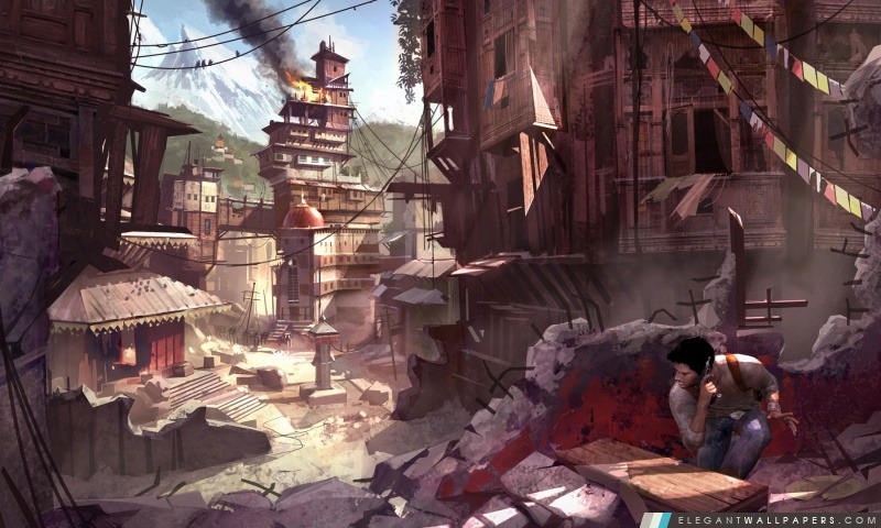 Uncharted 2 Among Thieves Jeu, Arrière-plans HD à télécharger