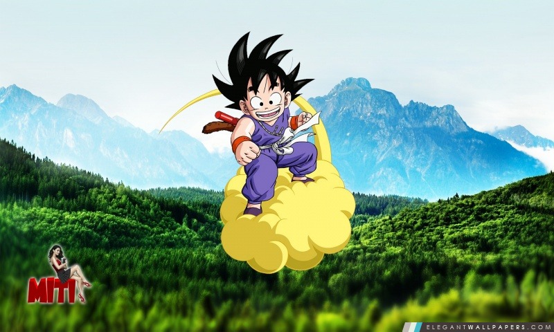 Goku Nimbus, Arrière-plans HD à télécharger