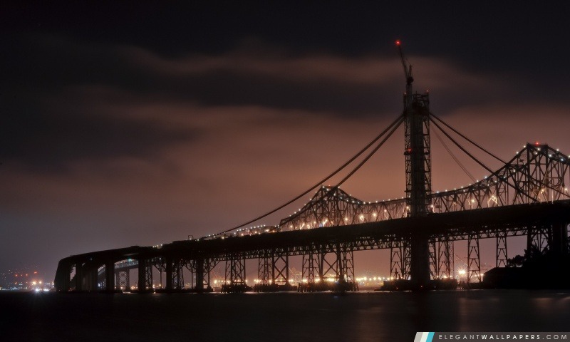 Bridges At Night, Arrière-plans HD à télécharger