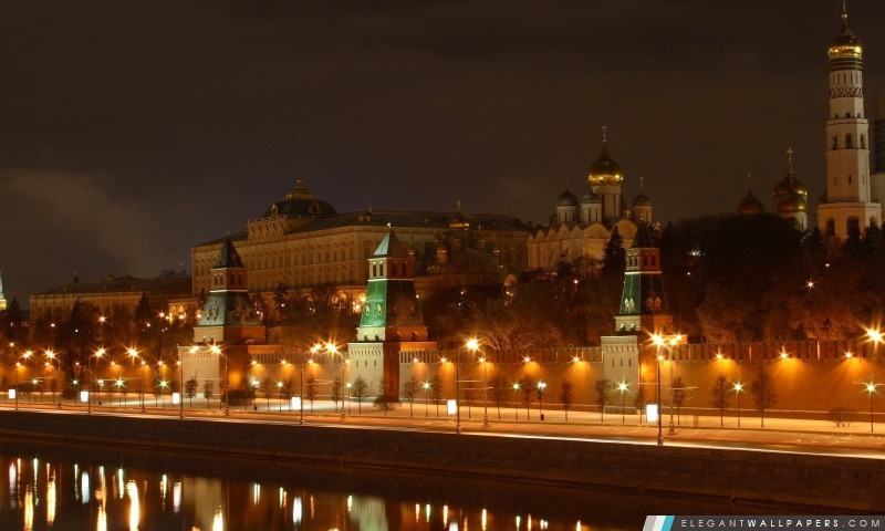 Kremlin Lumières, Arrière-plans HD à télécharger