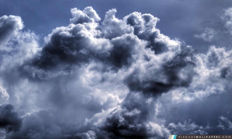 Stormy Clouds Sky, Arrière-plans HD à télécharger