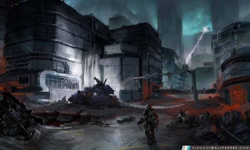 Halo 3 ODST Jeu Vidéo, Arrière-plans HD à télécharger
