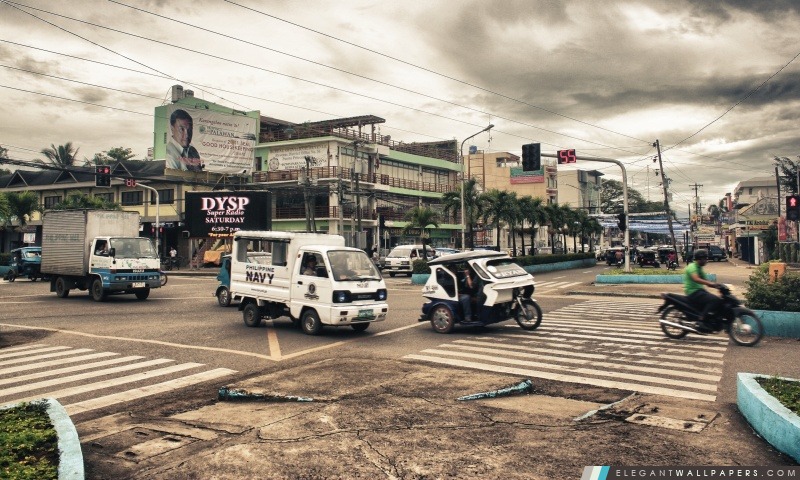 Long Rizal Ave., Puerto Princcesa Ville Palawan, Arrière-plans HD à télécharger