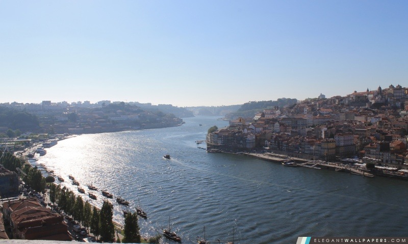 La vue sur Porto, Arrière-plans HD à télécharger