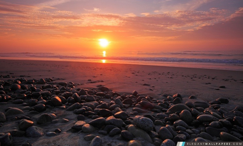 Ocean Sunsrise, Arrière-plans HD à télécharger