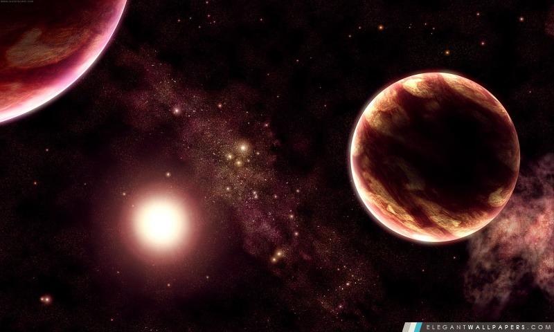 Planètes Universe 18, Arrière-plans HD à télécharger