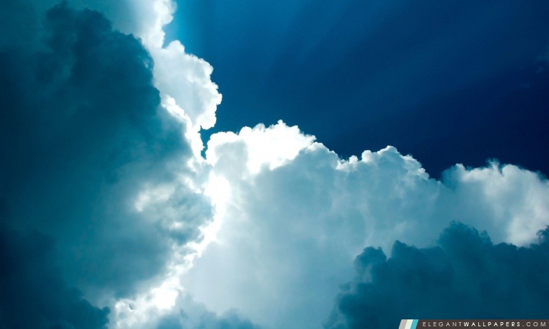 Fluffy Clouds, Arrière-plans HD à télécharger
