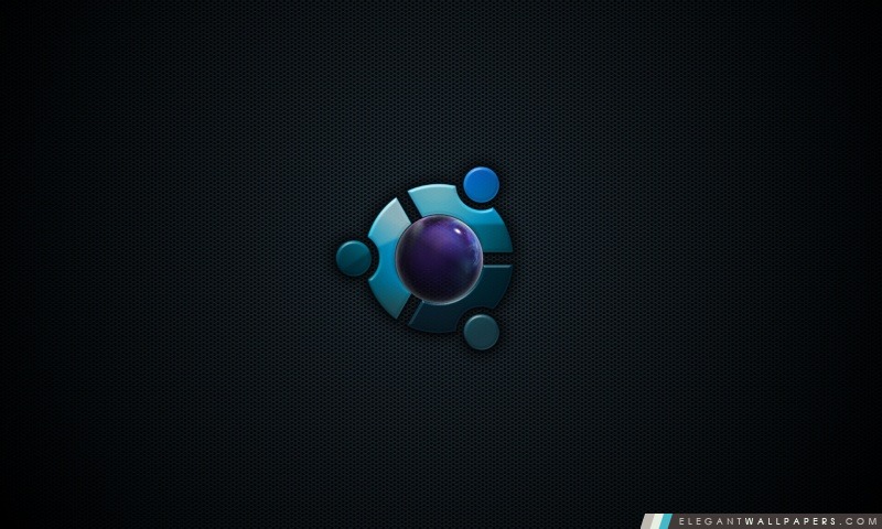 Ubuntu Bleu, Arrière-plans HD à télécharger