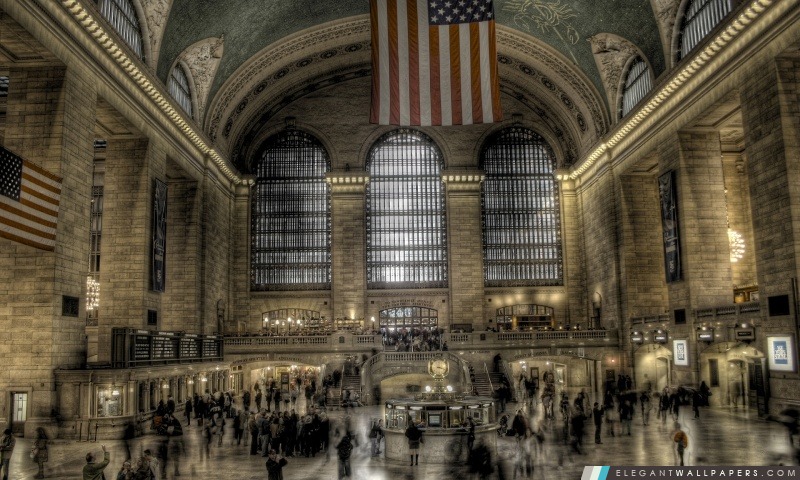 Station de New York Grand Central, Arrière-plans HD à télécharger