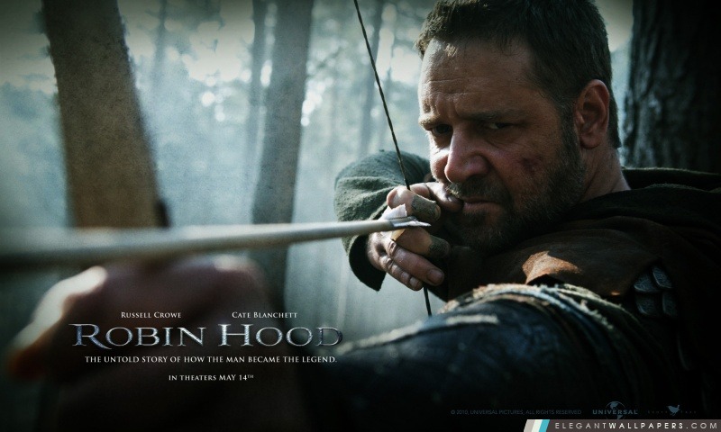 Russell Crowe en Robin des Bois, Robin Hood, 2010 films, Arrière-plans HD à télécharger