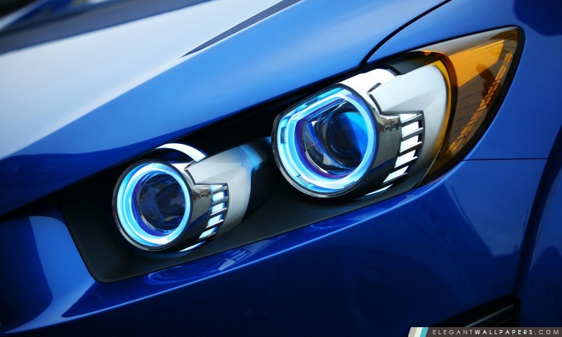 2011 Chevrolet Aveo RS phare, Arrière-plans HD à télécharger