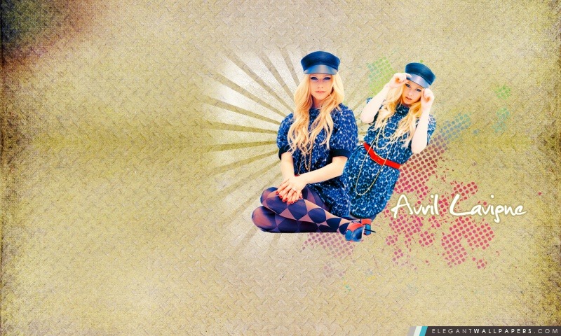 Avril Lavigne Rétro, Arrière-plans HD à télécharger