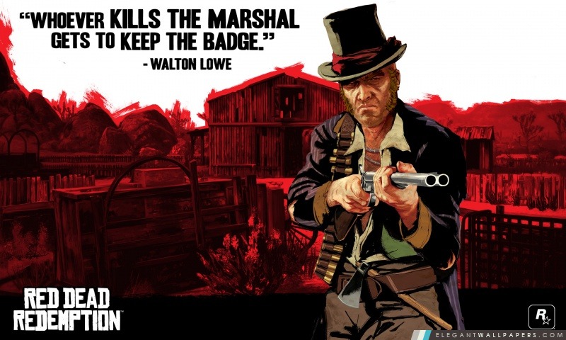 Red Dead Redemption, Walton Lowe, Arrière-plans HD à télécharger