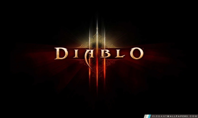 Diablo 3 Black, Arrière-plans HD à télécharger