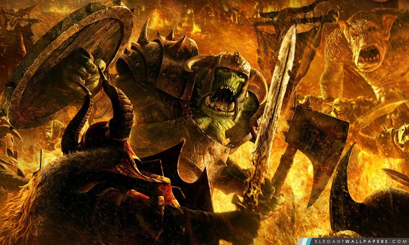 Warhammer: Mark of Chaos, Arrière-plans HD à télécharger