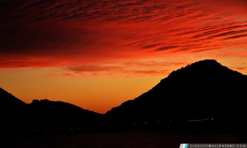 Amazing Sunset Sky, Arrière-plans HD à télécharger