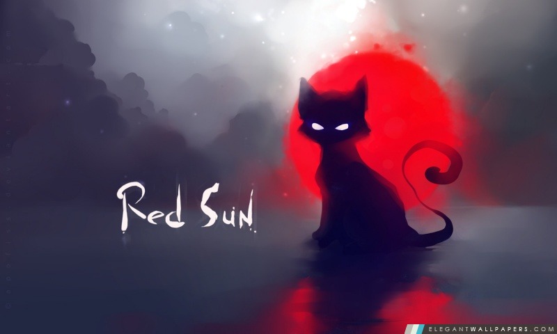 Red Sun, Arrière-plans HD à télécharger