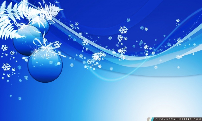 Blue Christmas, Arrière-plans HD à télécharger