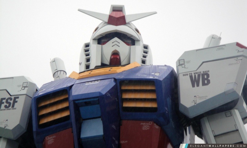 Gundam Odaiba, Tokyo, Japon, Arrière-plans HD à télécharger