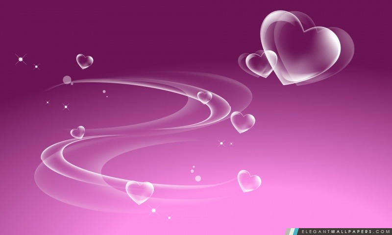 Valentine Hearts, Arrière-plans HD à télécharger