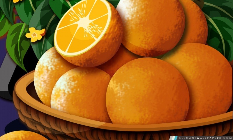 Le panier des oranges, Arrière-plans HD à télécharger
