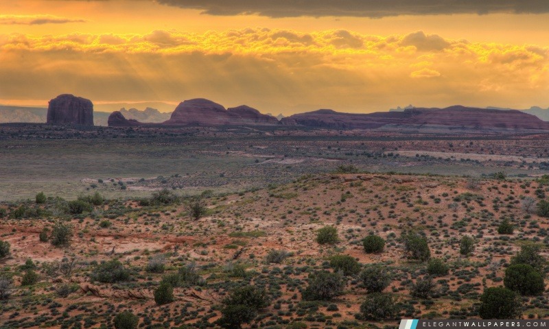 Canyonlands Sunset, Arrière-plans HD à télécharger