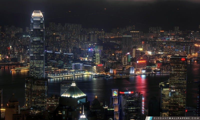 Hong-Kong, Arrière-plans HD à télécharger