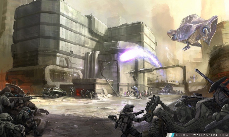 Halo 3 ODST, Arrière-plans HD à télécharger