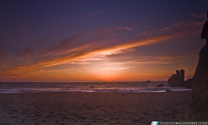 Lonely Beach, Arrière-plans HD à télécharger